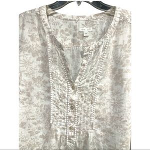 J Jill linen blouse